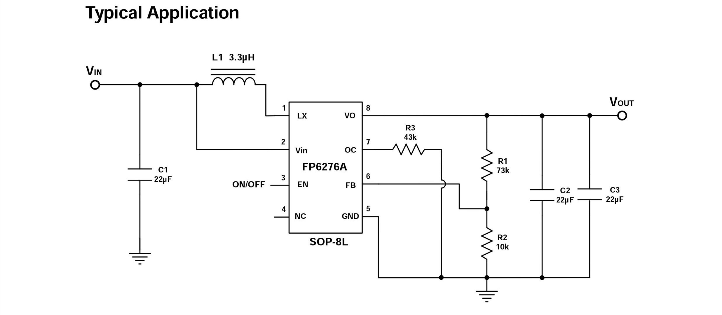 2A衕步整流陞壓IC-FP6276A，帶限流