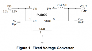 5V/3.3V降壓IC，700MA輸齣，短路保護(hù)PL5900