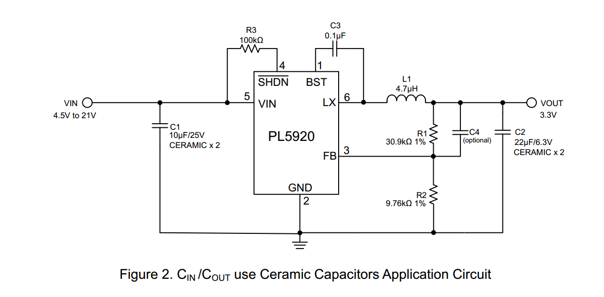 9V,12V輸入，轉(zhuǎn)5V,3.3V,3V輸齣，1.5A電流降壓IC-PL5920
