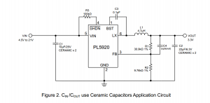 9V,12V輸入，轉(zhuǎn)5V,3.3V,3V輸齣，1.5A電流降壓IC-PL5920