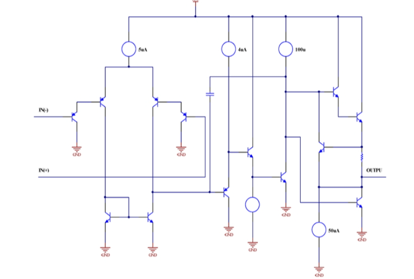EG324四運(yùn)算放大器：寬電壓范圍、內(nèi)置補(bǔ)償，單雙電源靈活應(yīng)用