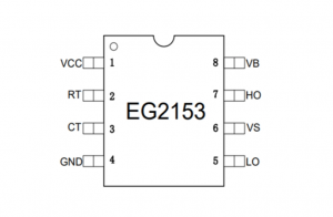 EG2153：高壓高速功率MOSFET/IGBT柵極驅(qū)動器，集成振蕩器與保護關斷功能