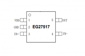 EG27517：雙輸入設計，高速低側(cè)柵極驅(qū)動器，峰值4A驅(qū)動能力