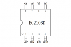 EG2106D：專為無刷電機與DC-DC電源設(shè)計的MOS/IGBT柵極驅(qū)動芯片